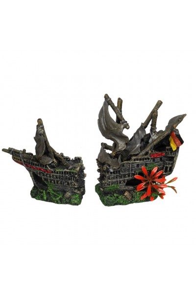 Декорация затонувший корабль Hobby St. Anna 25x10x17см (41712)