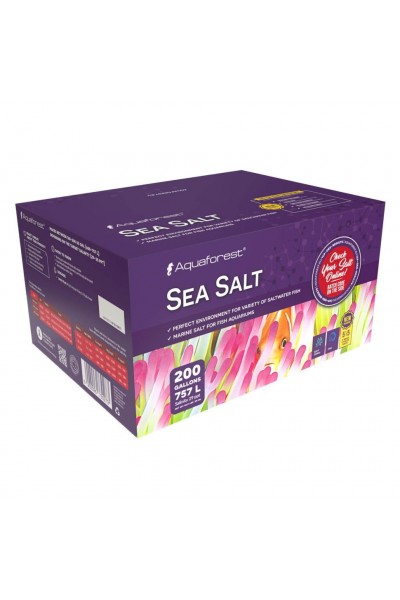 Сіль для морського акваріуму Aquaforest Sea Salt 25кг 5x5кг