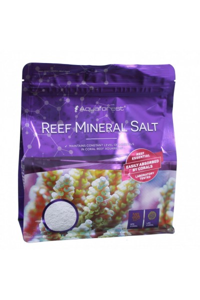 Соль не содержащая (NaCl) хлорид натрия Aquaforest Reef Mineral Salt 800г (730303)