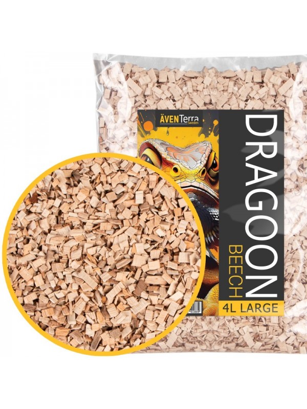 Натуральная древесная подстилка Aventerra DRAGOON Beech Large 4л для рептилий, пауков и грызунов