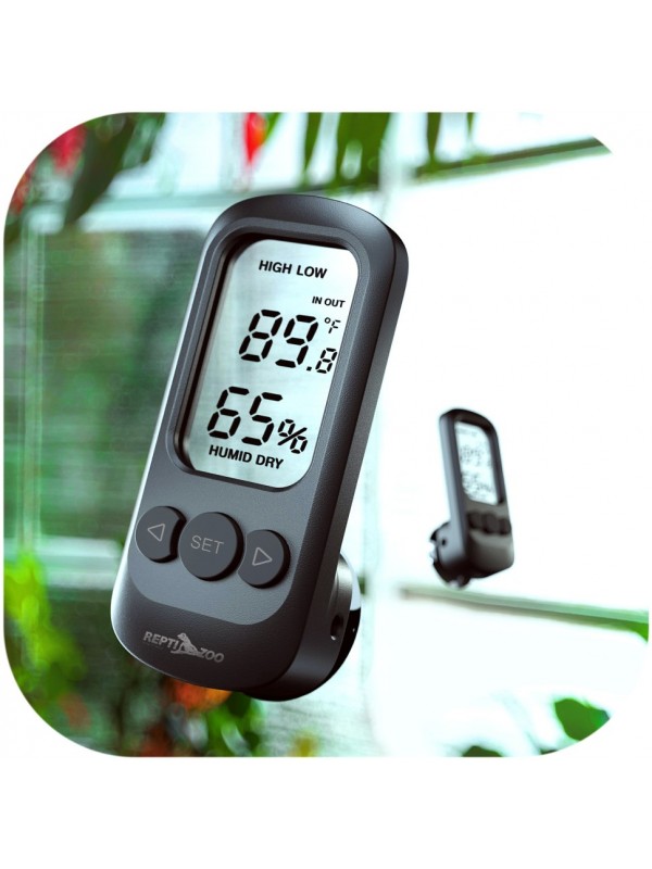 Гігрометр - термометр цифровий Repti-Zoo Digital Alarm Thermometer Hygrometer (SH129)