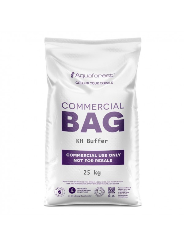 Поддержание карбонатной жесткости (KH) в морских аквариумах Aquaforest KH Buffer commercial bag 25кг