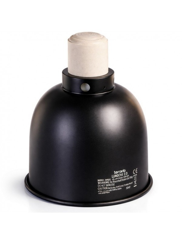 Світильник глибокий рефлекторний Terrario LUNOONE 2.0 E27 100W для локального обігріву тераріумів