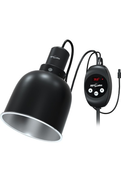 Светильник с глубоким рефлектором и термостатом Repti-Zoo RL04DTC 100W, с функцией dimming для террариума