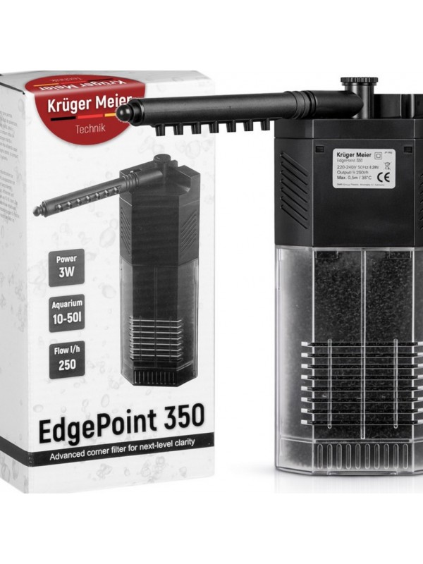 Внутрішній фільтр Kruger Meier EdgePiont 350 для акваріумів 10-50 літрів