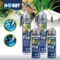 Клей, герметик акваріумний чорний Hobby Fix Underwater Adhesive black 75мл (11967)