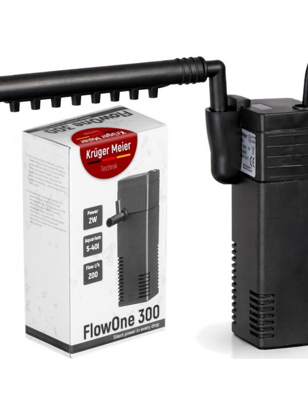 Внутрішній фільтр Kruger Meier FlowOne 300 для акваріумів 5-40 літрів