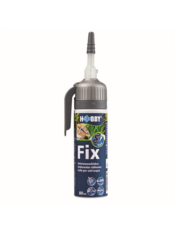 Клей, герметик акваріумний прозорий Hobby Fix Underwater Adhesive transparent 75мл (11968)