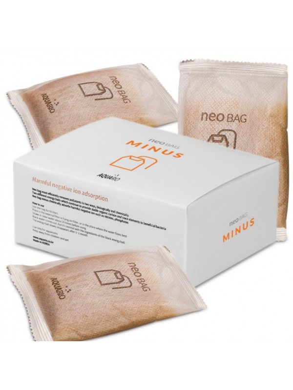 Наповнювач для зниження NO2, NO3 і PO4 в акваріумі Aquario Neo Bag Minus 8 пакетів