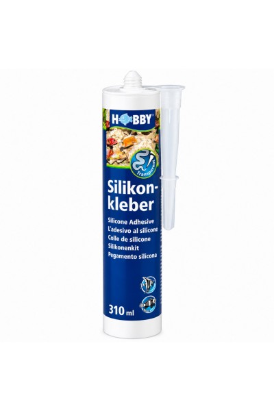 Силикон прозрачный для аквариумов и террариумов Hobby Silicon Adhesive 310 мл (11940)