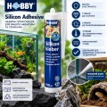 Силикон прозрачный для аквариумов и террариумов Hobby Silicon Adhesive 310 мл (11940)