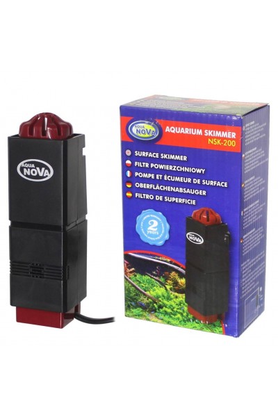 Поверхностный скиммер для аквариумов Aqua Nova (NSK-200)