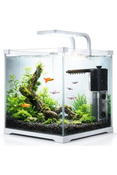 Акваріум, комплект Kruger Meier Shrimp!One Pro 30 білий 15 л. 24x25x26.5 см