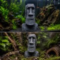 Декорація Hobby Moai Ora 2 15×12×22см - статуя Моаї з укриттям для акваріума і тераріуму (41718)