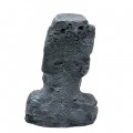 Декорація Hobby Moai Ora 2 15×12×22см - статуя Моаї з укриттям для акваріума і тераріуму (41718)