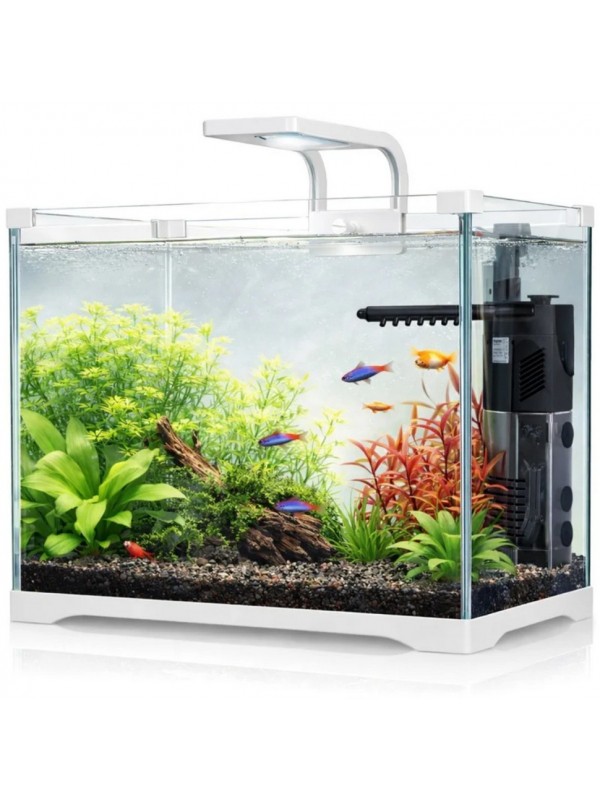 Акваріум, комплект Kruger Meier Shrimp!One Pro 50 білий 25 л. 34.5x20.5x27 см