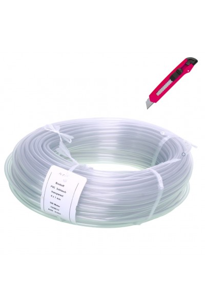 Шланг для компресора Schego PVC-hose 4/6 1м. (640/1)