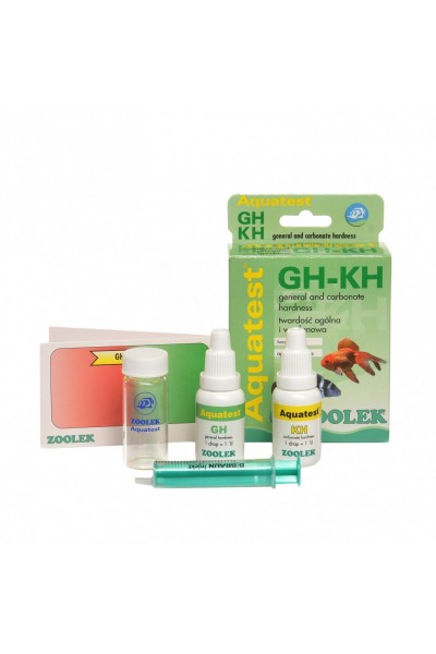Тест жорсткість води Zoolek Aquatest GH-KH (1010)