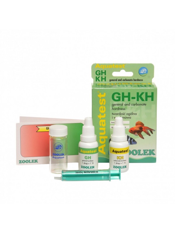 Тест жесткость воды Zoolek Aquatest GH-KH (1010)