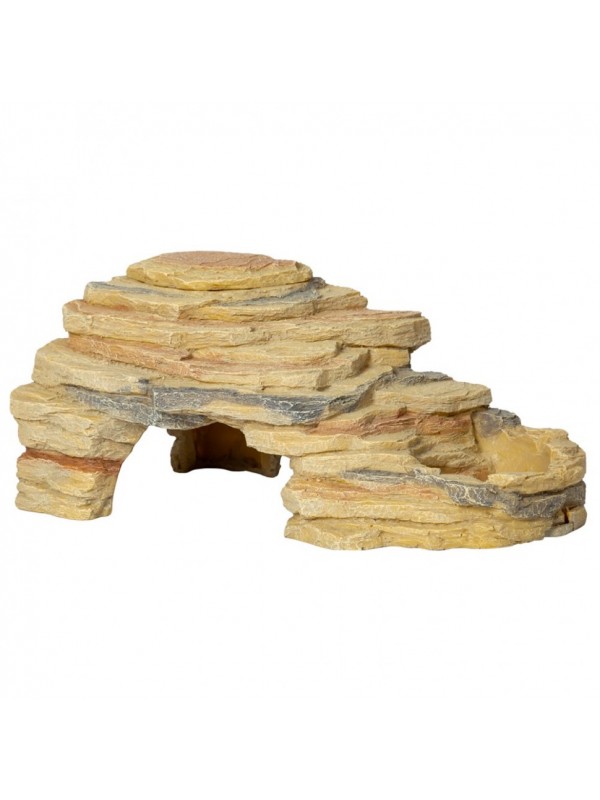 Печера Repti-Zoo Leopard Gecko Rock Set 27x16,5x13см (ERS42)