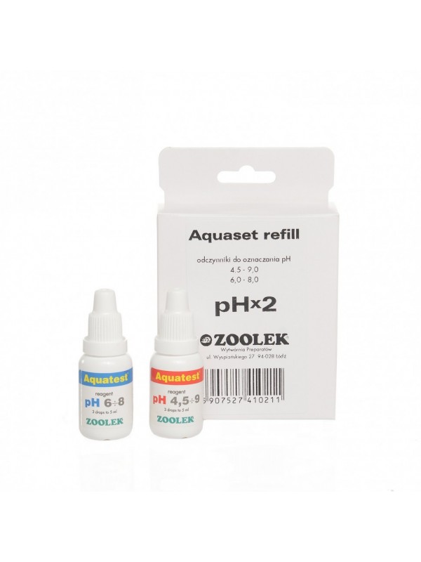 Реагент Zoolek Aquatest refill pH x2 (1021)