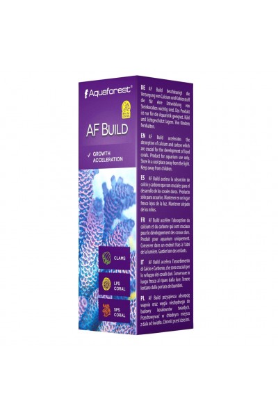 Стабілізатор pH та прискорювач кальцифікації Aquaforest AF Build 10 мл - для рифових акваріумів
