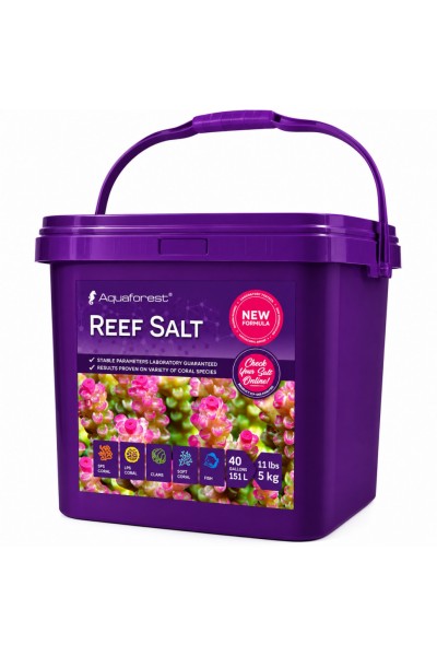Соль для рифовых аквариумов Aquaforest Reef Salt 5кг Соль для рифовых аквариумов Aquaforest Reef Salt 5кг