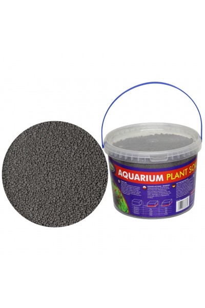 Грунт для аквариума Aqua Nova Plant Soil 3л. 2-3 мм черный (NPS-4BL)