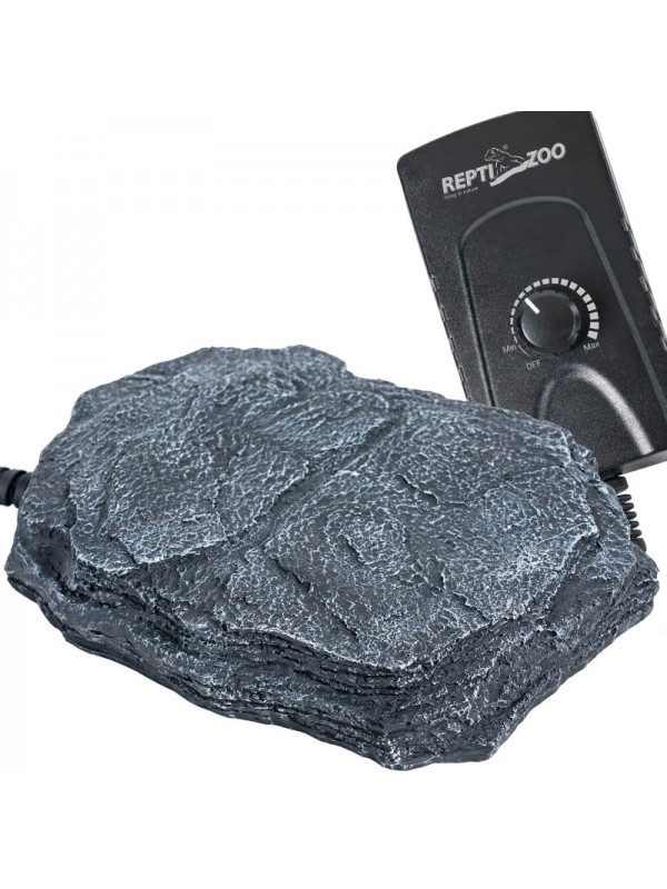 Нагрівальний камінь з регулятором температури Repti-Zoo Dimmer Heat Rock 8W 18×14×3 см (AHR0608P) для тераріумів