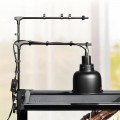 Держатель для ламп Repti-Zoo Dual Light Bracket LH023D двойной кронштейн для террариума с поворотом на 360°