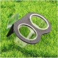 Двойная подвесной миска Terrario Gecko Duo Bar Black