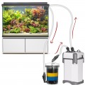 Внешний префильтр для аквариума Kruger Meier FlowPure Pro 1600 (16/22 мм) — 1,6 л