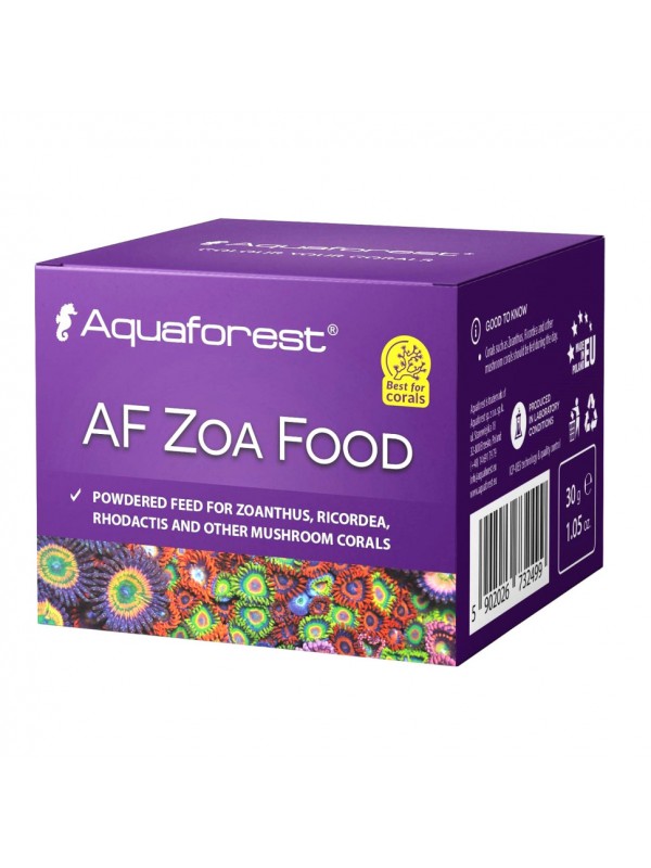 Корм для кораллов Zoanthus, Ricordea и mushroom Aquaforest AF Zoa Food 30г