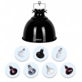 Світильник глибокий рефлекторний Repti-Zoo Big Multi Dome 200W (RL18)