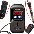 Цифровий термостат Kruger Meier Carbonne 1500Вт. для тераріуму