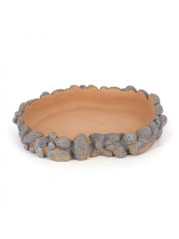 Поїлка для рептилій Hobby Drinking bowl Pebbles M 21x16x3,5см (36401)