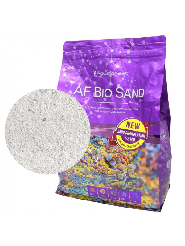 Живий пісок для морського акваріуму Aquaforest AF Bio Sand 7,5кг  1-2мм (735520)