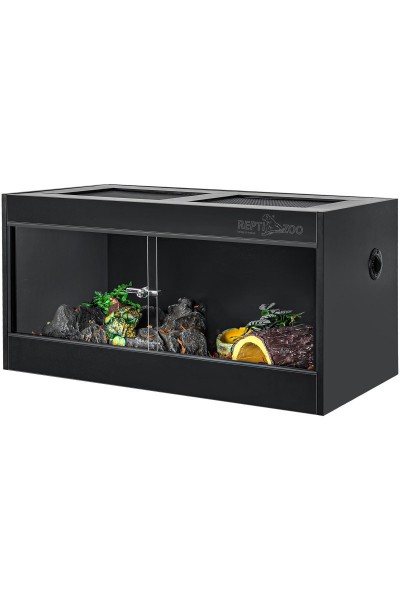 Тераріум з ПВХ Repti-Zoo Terrarium PVC 90x45x45 см (CN904545PN) скляними дверцятами для рептилій і амфібій