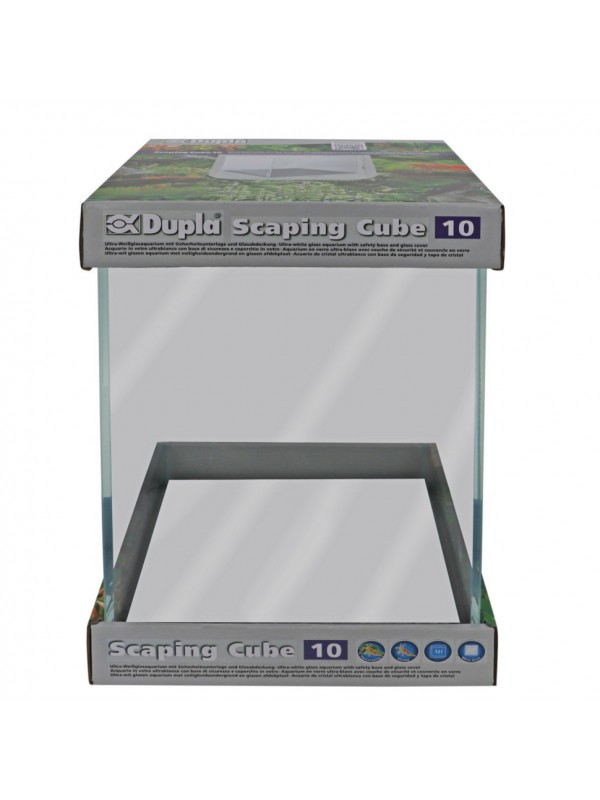 Акваріум з ультрабілого скла Dupla Scaping Cube 10 20x20x30см (80890)