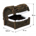 Декорация Hobby The Chest 11×9,5×10 см - укрытие для рыб и креветок в аквариуме (41810)