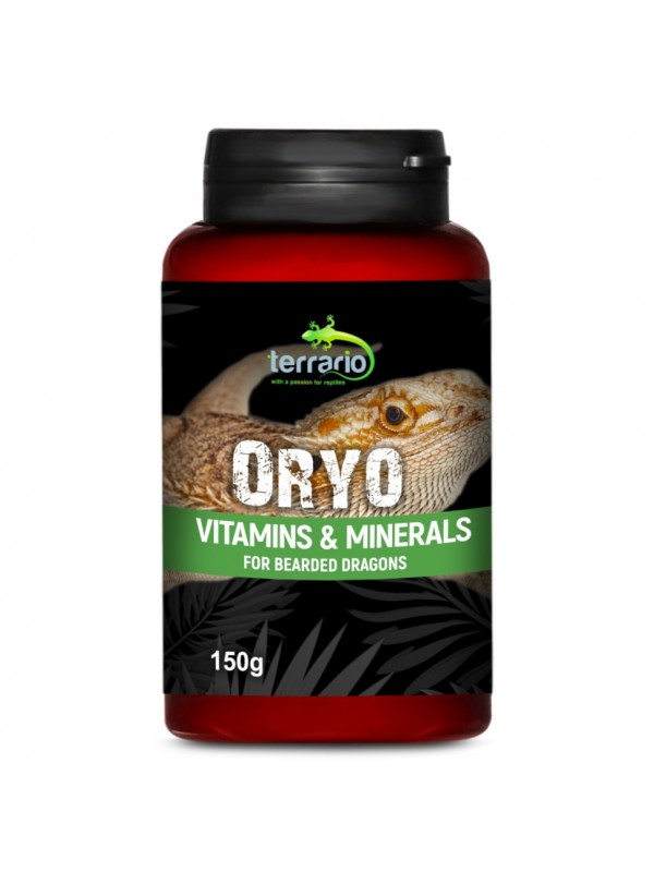 Вітаміни для бородатої агами Terrario ORYO for Bearded Dragons 150г.