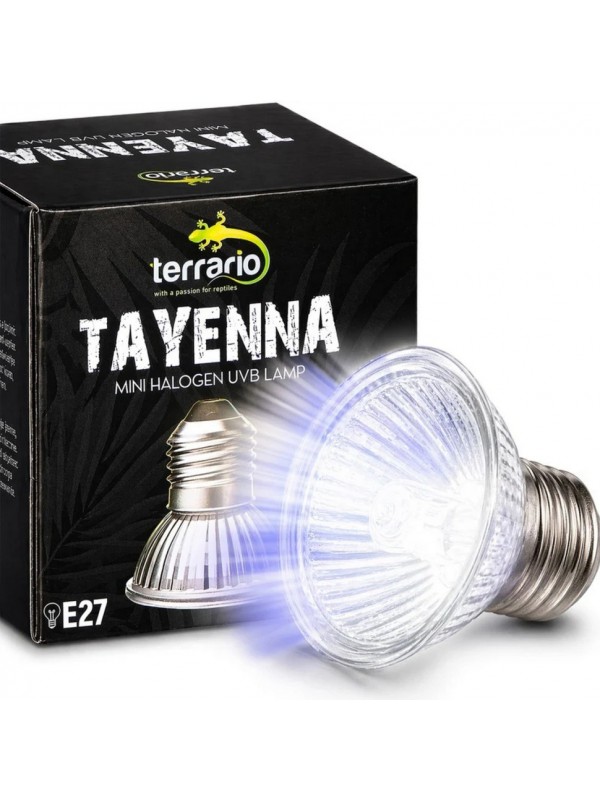 Лампа для тераріуму Terrario Tayenna 25W UVB 3.0 E27 для тропічних рептилій та амфібій