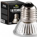 Лампа для тераріуму Terrario Tayenna 25W UVB 3.0 E27 для тропічних рептилій та амфібій