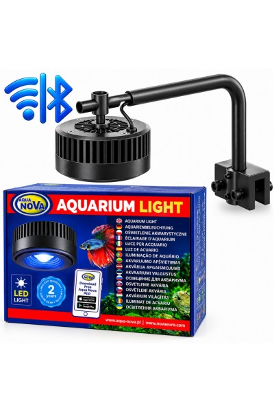 Светильник LED Aqua Nova Plant Grow 70W для аквариума с растениями Wi-Fi/Bluetooth (NLP-70W) Светильник LED Aqua Nova Plant Grow 70W для аквариума с растениями Wi-Fi/Bluetooth (NLP-70W)