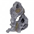 Декорація камінь з отворами Hobby Cavity Stone dark 3 18x14x28см (40147)