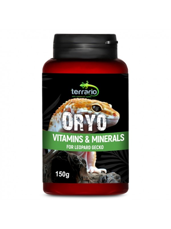 Вітаміни для леопардових геконів Terrario ORYO for Leopard Gecko 150г