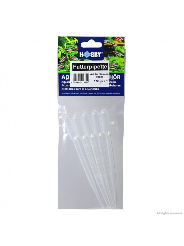 Піпетка Hobby Feeding dropper 155мм. 5шт. (21635)