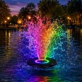 Фонтан, аератор для ставка Kruger Meier PondSplash Elite LED 20000 з LED-підсвіткою 20000 л/год