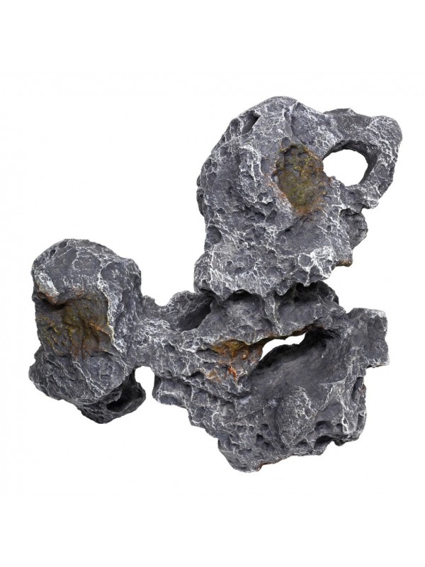Декорація камінь з отворами Hobby Cavity Stone dark 5 33x16x33см (40149)