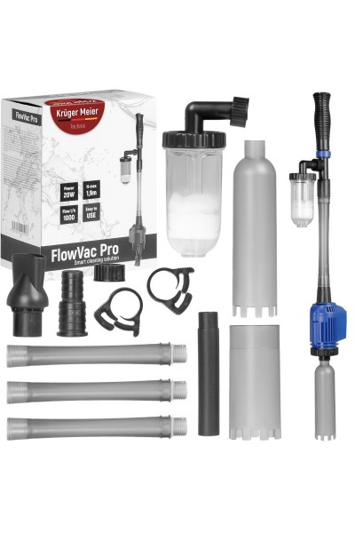 Сифон для акваріума Kruger Meier FlowVac Pro 4-в-1